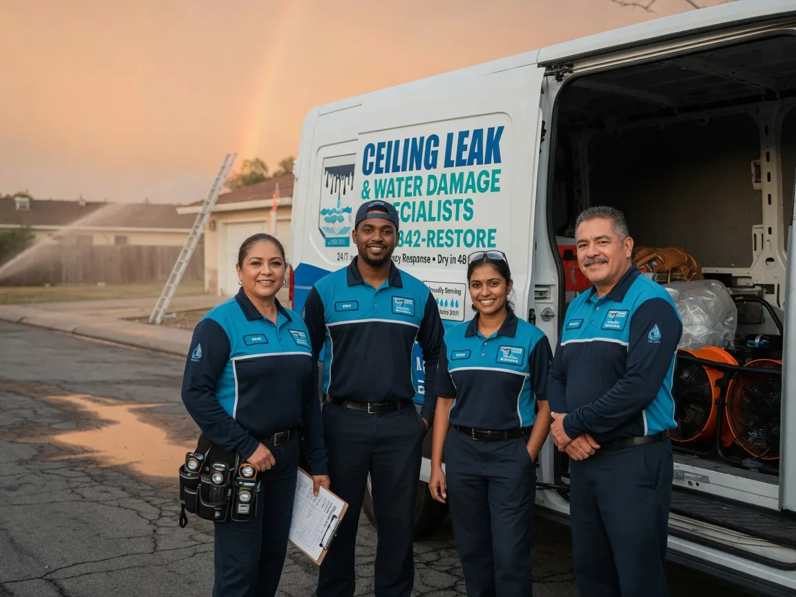 Ceiling Leak Cleanup company in Kinney, MN